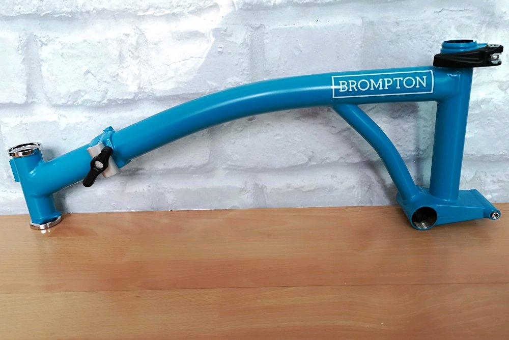 Brompton Main Frame Lagoon Blue